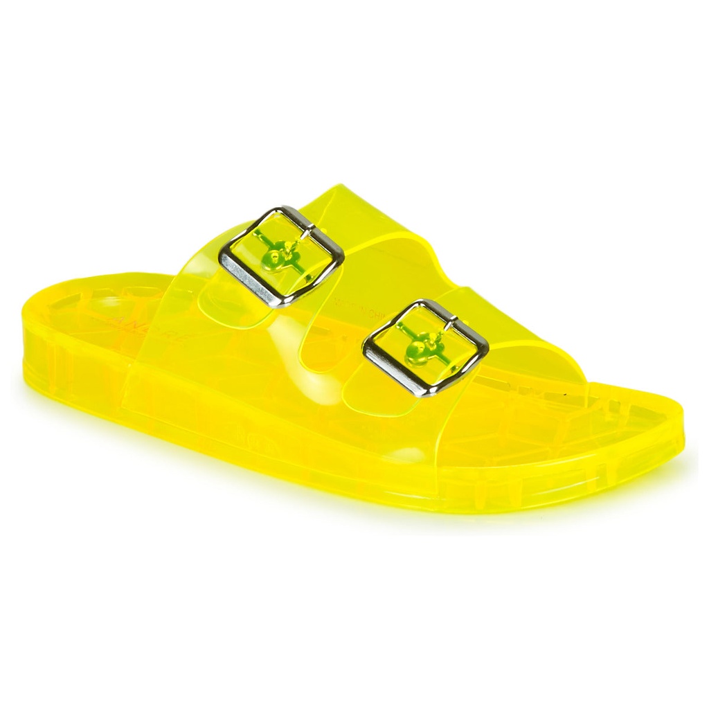 Andre Mules De Plage Femme En Caoutchouc Jaune - 2