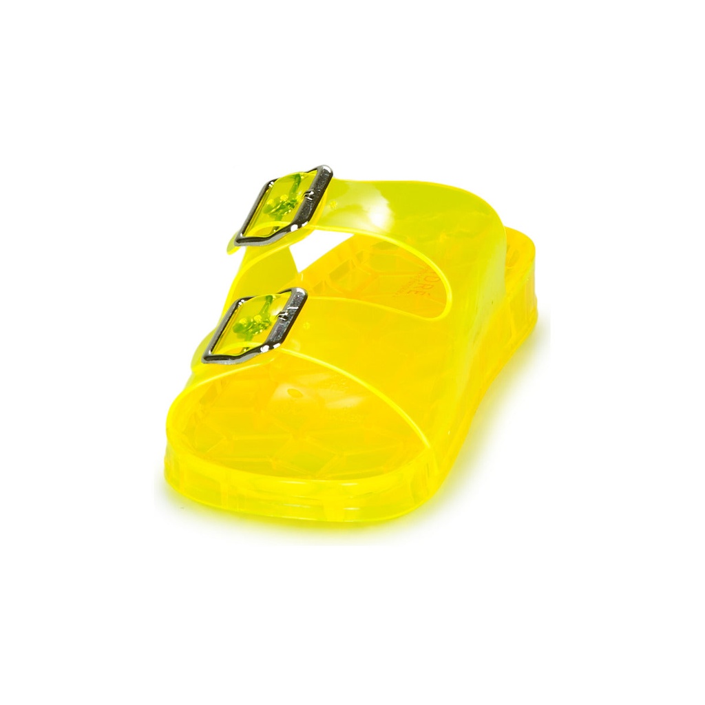 Andre Mules De Plage Femme En Caoutchouc Jaune - 3