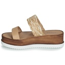 Andre Sabots Femme Romarine Cuir Beige - 4