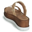 Andre Sabots Femme Romarine Cuir Beige - 5