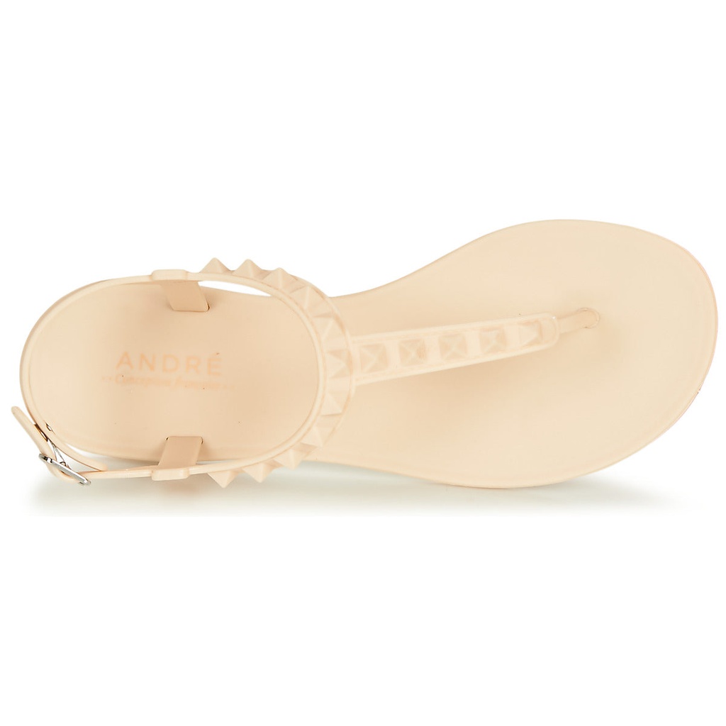Andre Sandales Femme Hadewig Caoutchouc Beige - 6