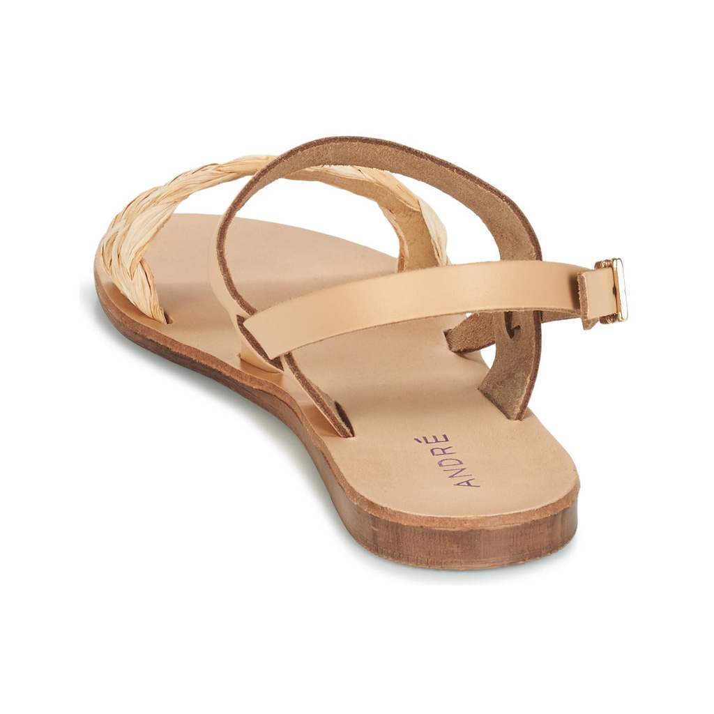 Andre Sandales Femme Ramatuella Beige - 5