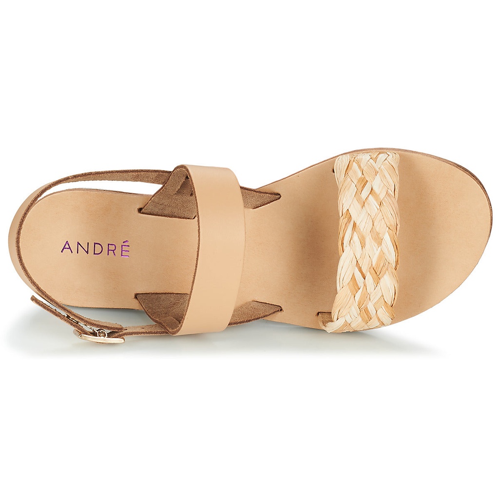 Andre Sandales Femme Ramatuella Beige - 6