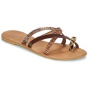 Andre Mules Femme Rye Marron - 2