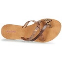 Andre Mules Femme Rye Marron - 6