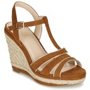 Andre Sandales Femme July Cuir Marron - 2