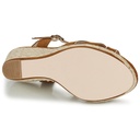 Andre Sandales Femme July Cuir Marron - 7