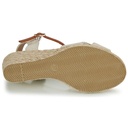 Andre Sandales Femme Pauletta Textile Beige - 7