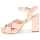 Andre Sandales Femme Cuir Nude - 4