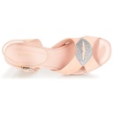 Andre Sandales Femme Cuir Nude - 6