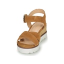 Andre Sandales Femme Daim Marron - 3