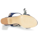Andre Sandales Femme Supens Daim Bleu - 7