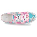 Andre Espadrilles Femme Textile Bleu Rose - 6