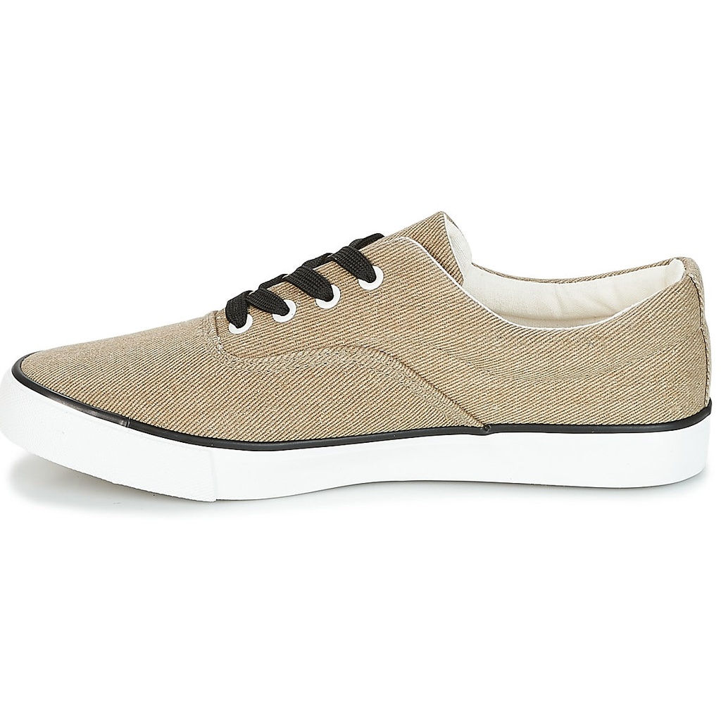 Andre Espadrilles Femme Fusion Textile Beige - 4