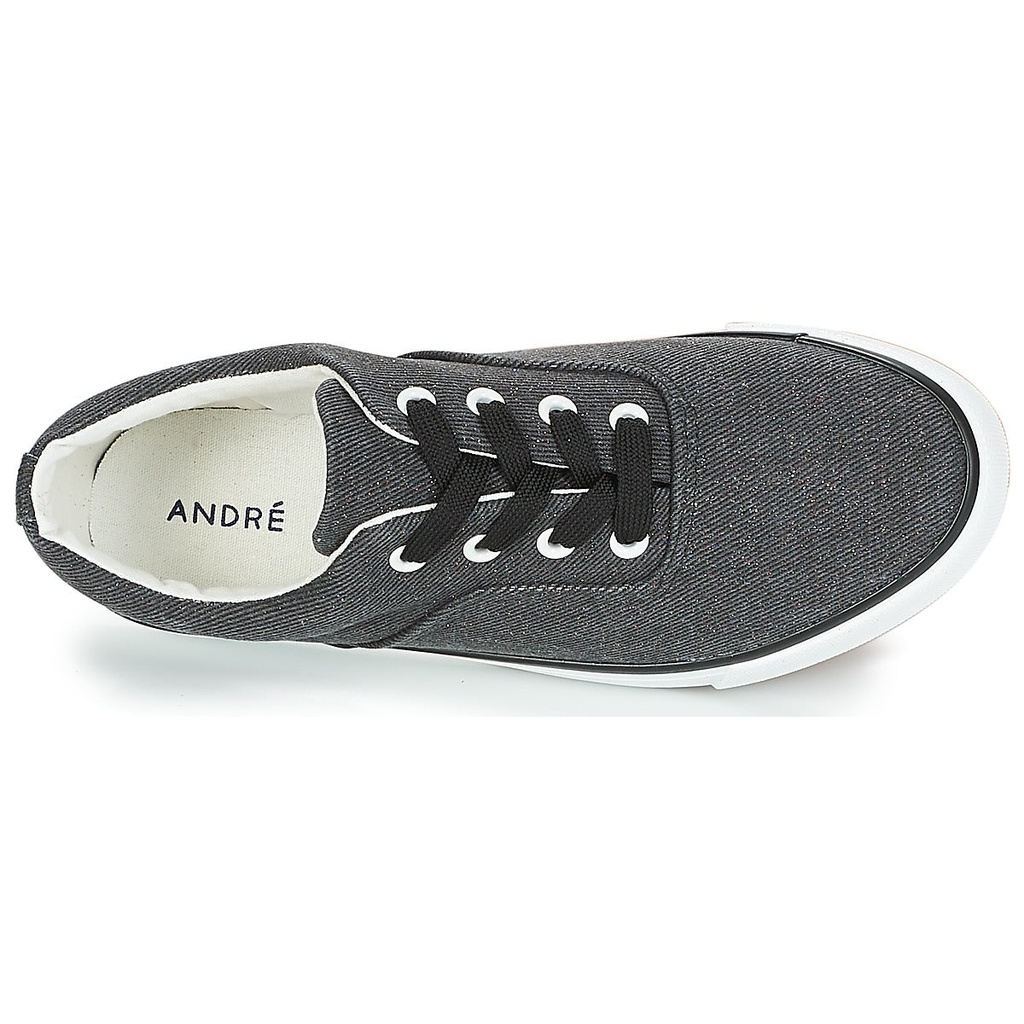 Andre Espadrilles Femme Fusion Textile Gris - 6