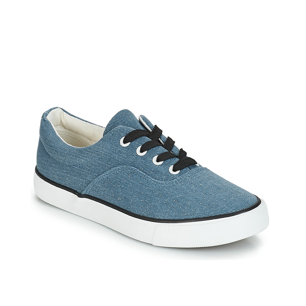 Andre Espadrilles Femme Fusion Textile Blu - 2