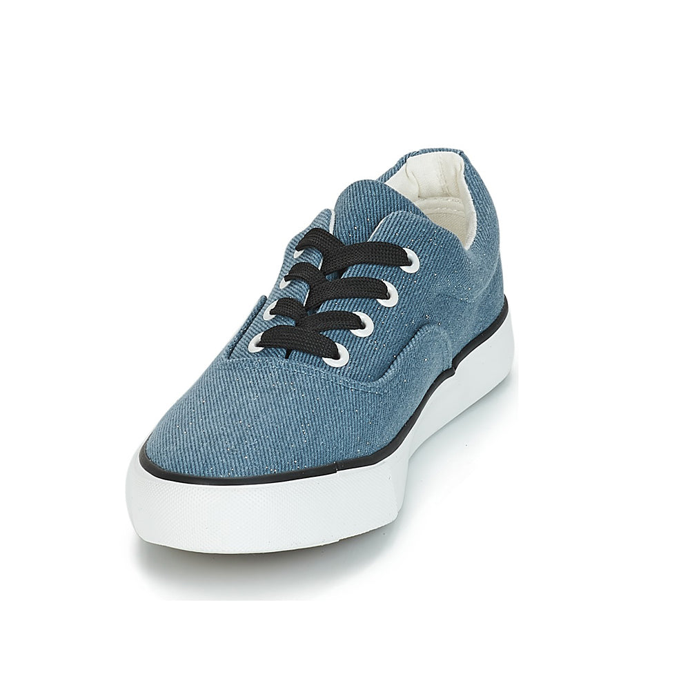 Andre Espadrilles Femme Fusion Textile Blu - 3