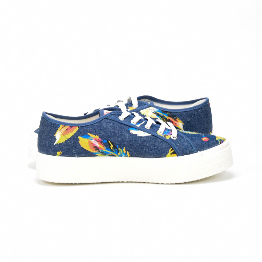 Andre Espadrilles Kite Jean Femme Bleu - 6
