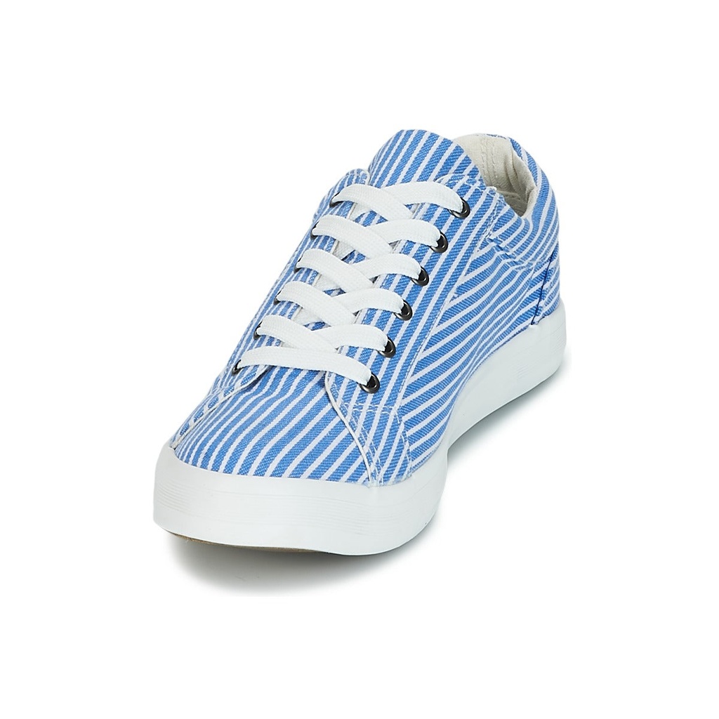 Andre Espadrilles Femme Sesame Textile Bleu - 3