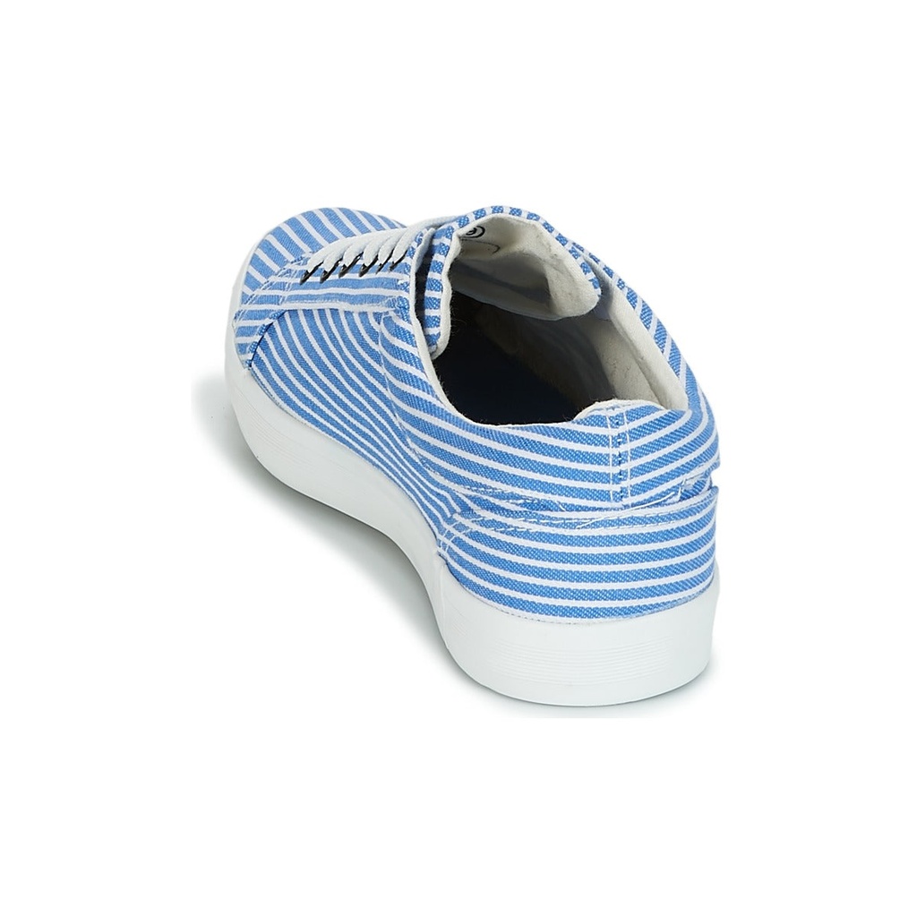 Andre Espadrilles Femme Sesame Textile Bleu - 5