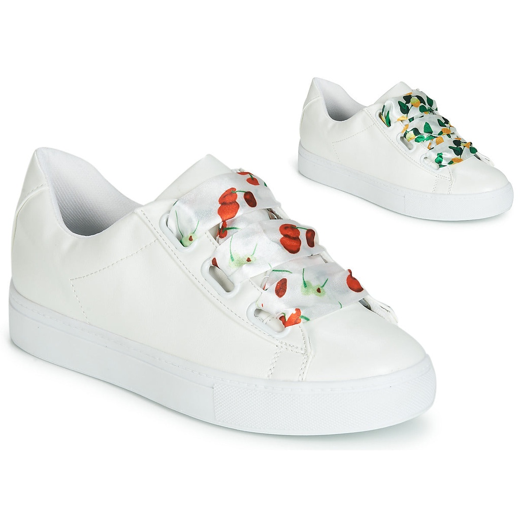 Andre Baskets Femme Solange Cuir Blanc - 2
