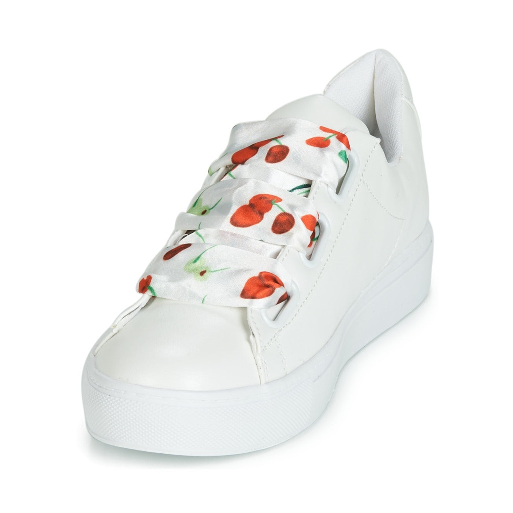 Andre Baskets Femme Solange Cuir Blanc - 3