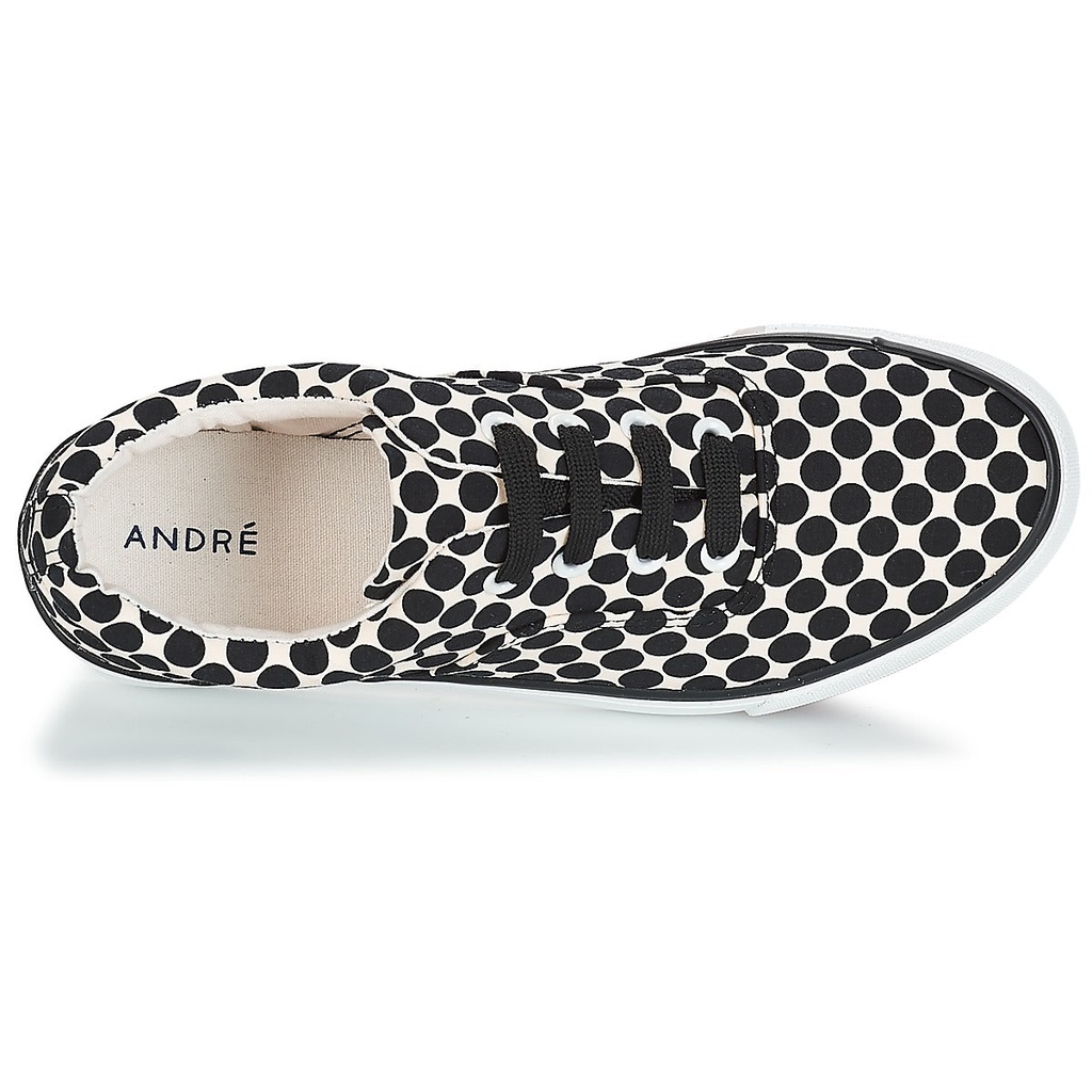 Andre Espadrilles Femme Fusion Textile Noire - 6