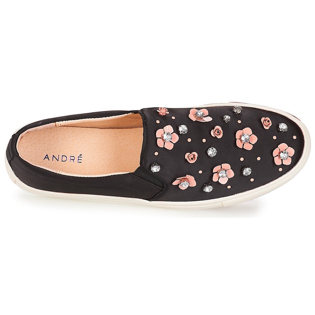 Andre Espadrilles Femme Fresia Textile Noir - 6