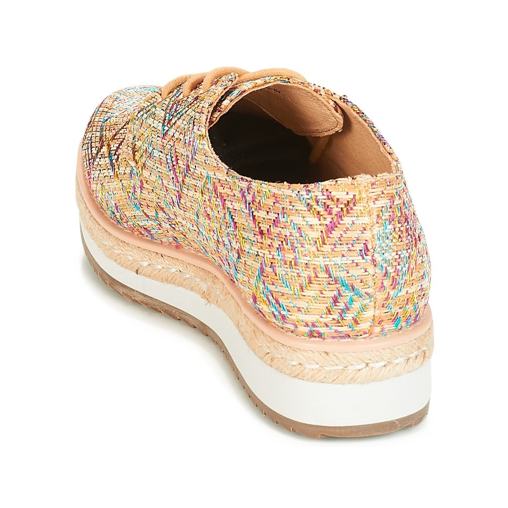 Andre Espadrilles Femme Harmonica Textile Beige - 5