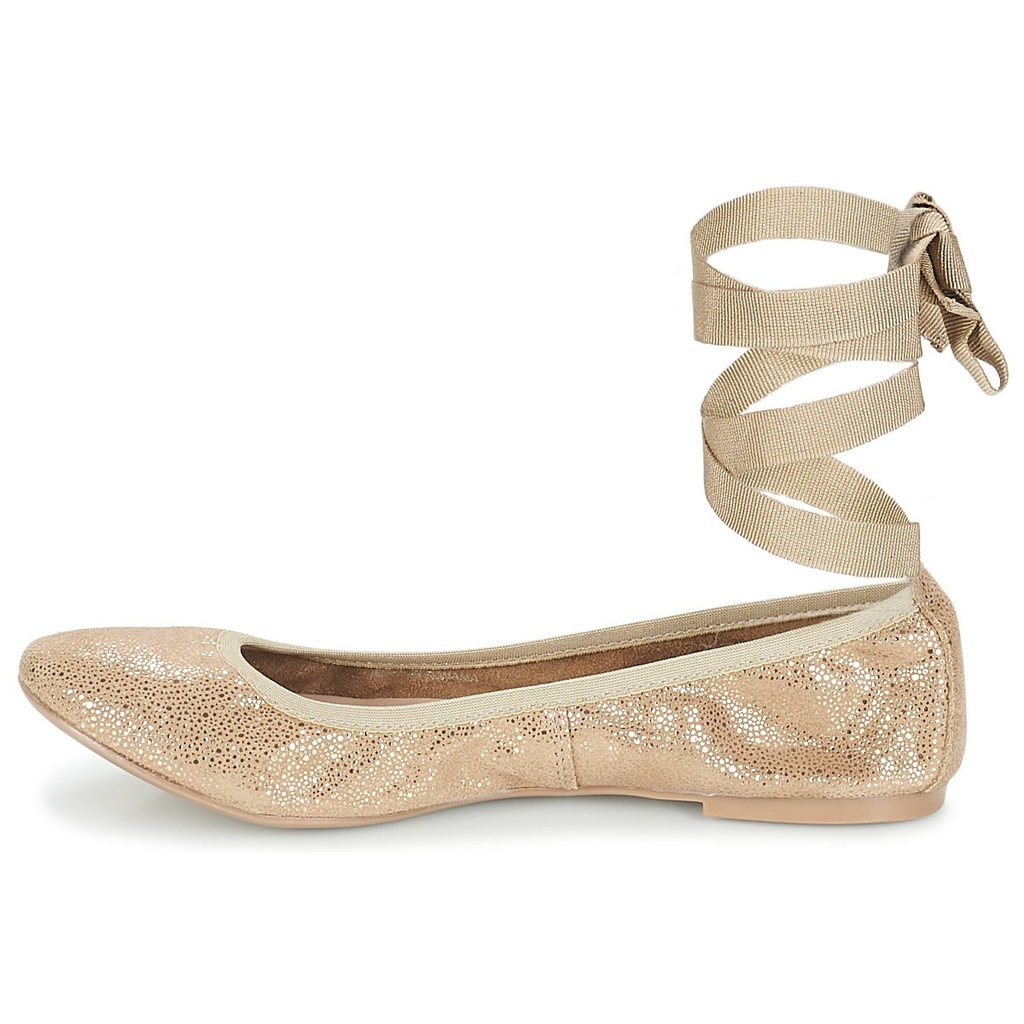 Andre Ballerines Femme Actee Beige - 4