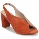 Andre Escarpins Femme Lillusioniste Daim Orange - 2