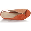 Andre Escarpins Femme Lillusioniste Daim Orange - 6