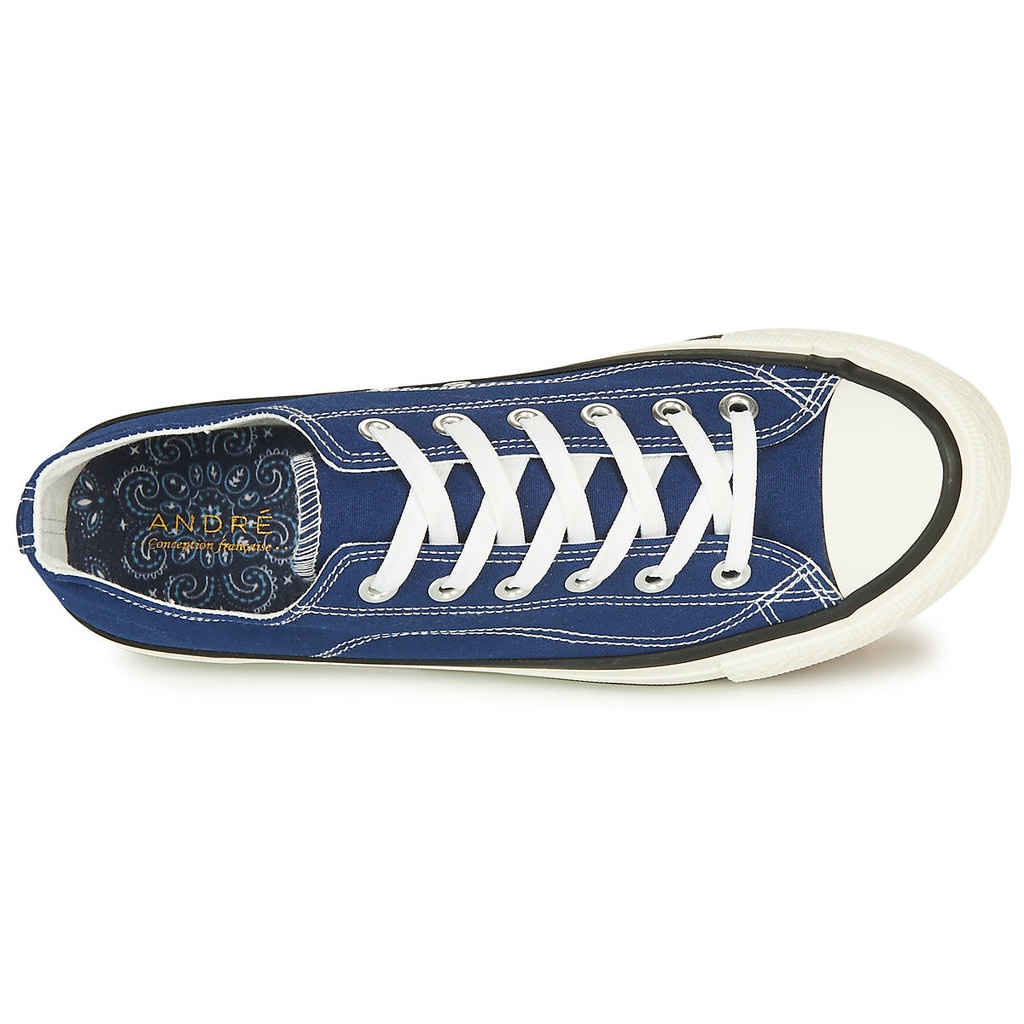 Andre Espadrilles Homme Voilure Textile Bleu - 2