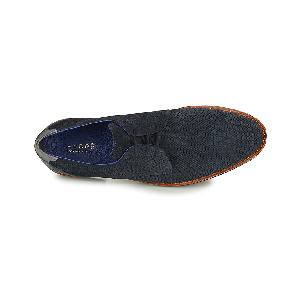 Andre Chaussure Classique Homme Grille Marine - 6