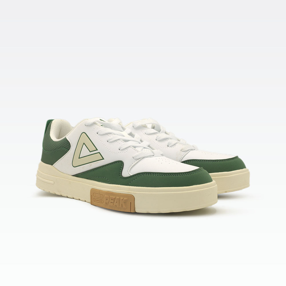 Peak Casual Shoes Green White - 2