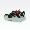 Kids Casual Shoes Black Sliver Gray - 4