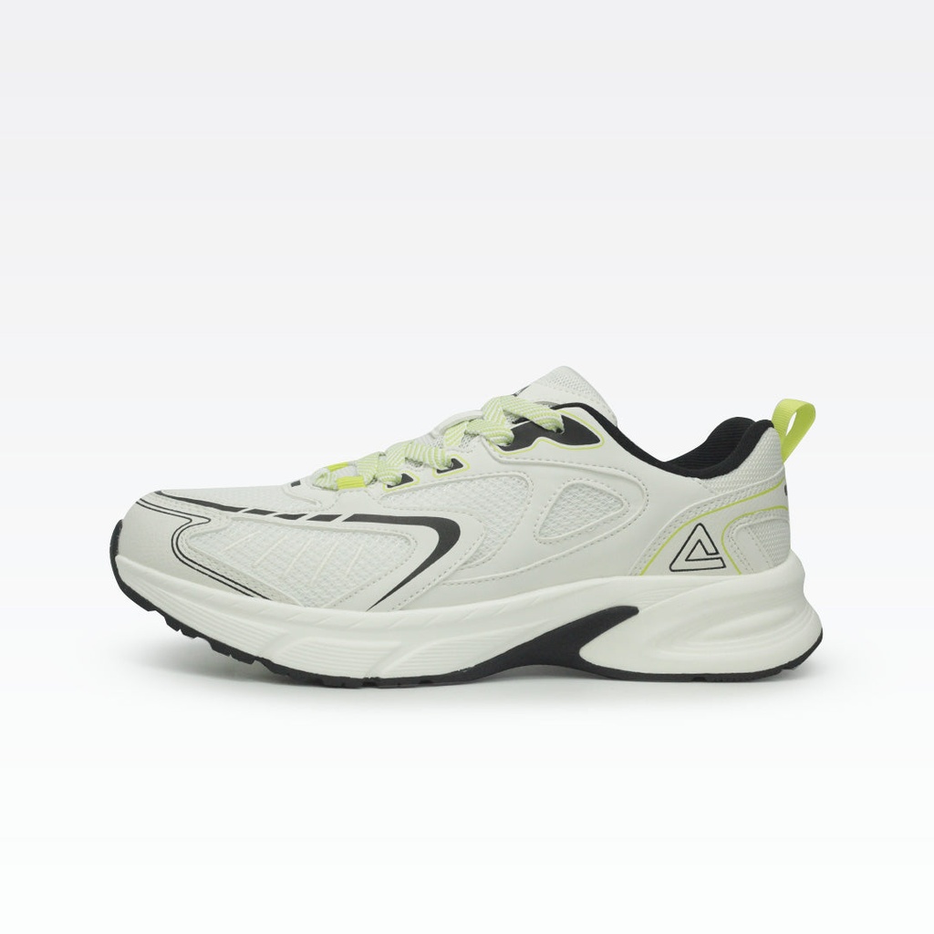 Peak Casual Shoes Milky White/Black/Lt.Green - 3