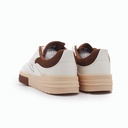 Peak Casual Shoes Off White Brown - 4