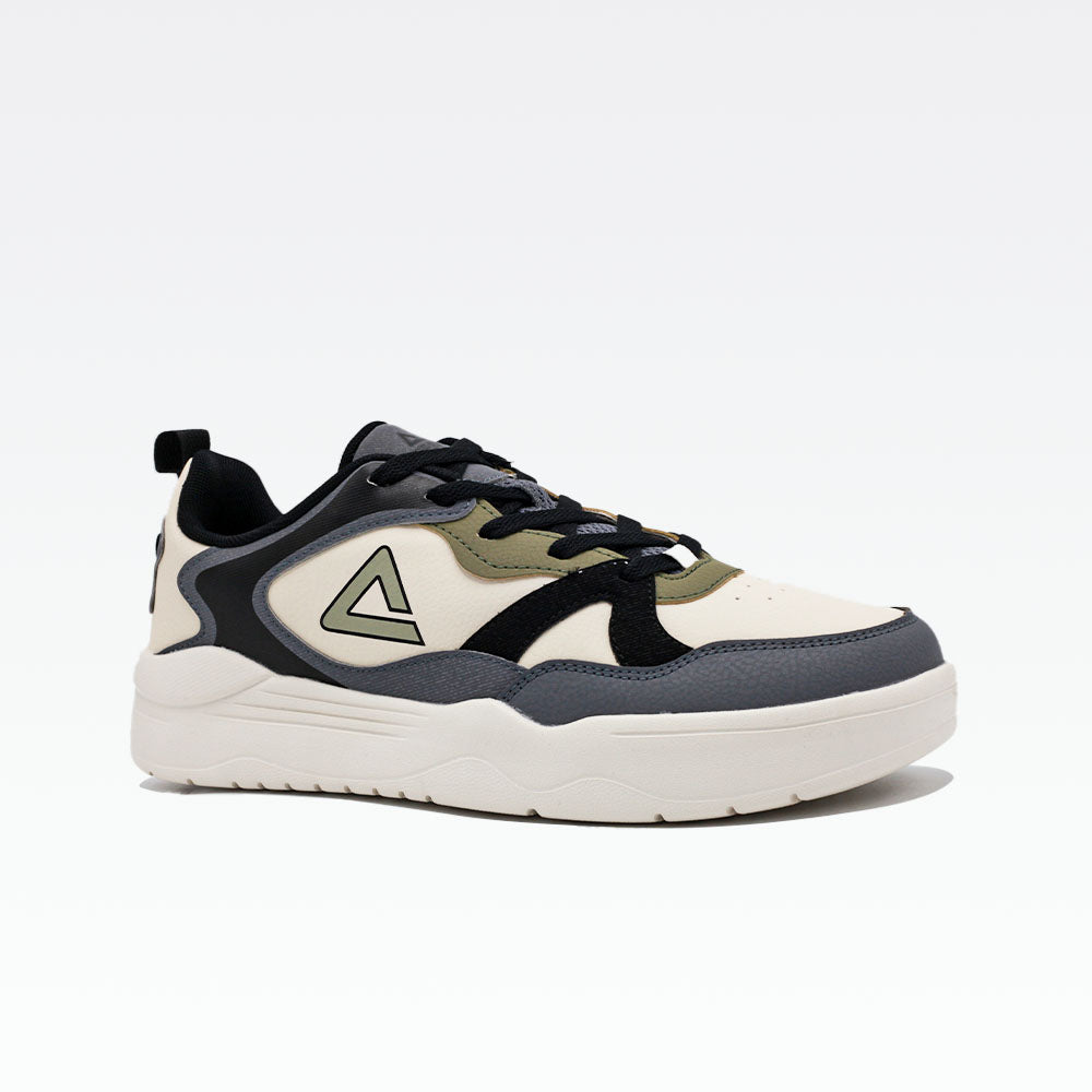 Peak Casual Shoes Off White Dark Grey - 3