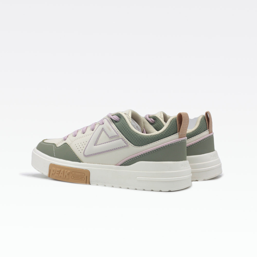 Peak Casual Shoes Off white Green - 3