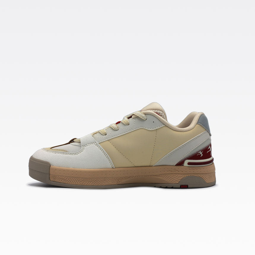 Peak Casual Shoes Off White Red - 2