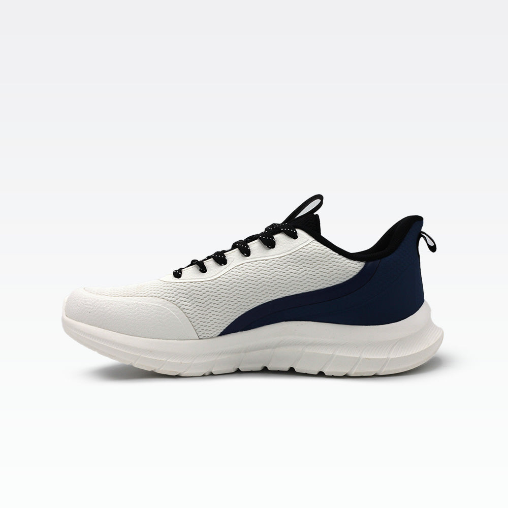 Peak Casual Shoes Off White/Navy - 3