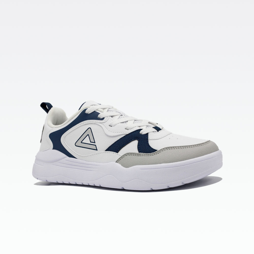 Peak Casual Shoes White Dark Marine Blue - 3