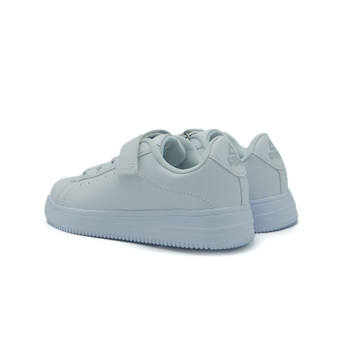 Kids Casual Shoes White Charcoal Gray - 4