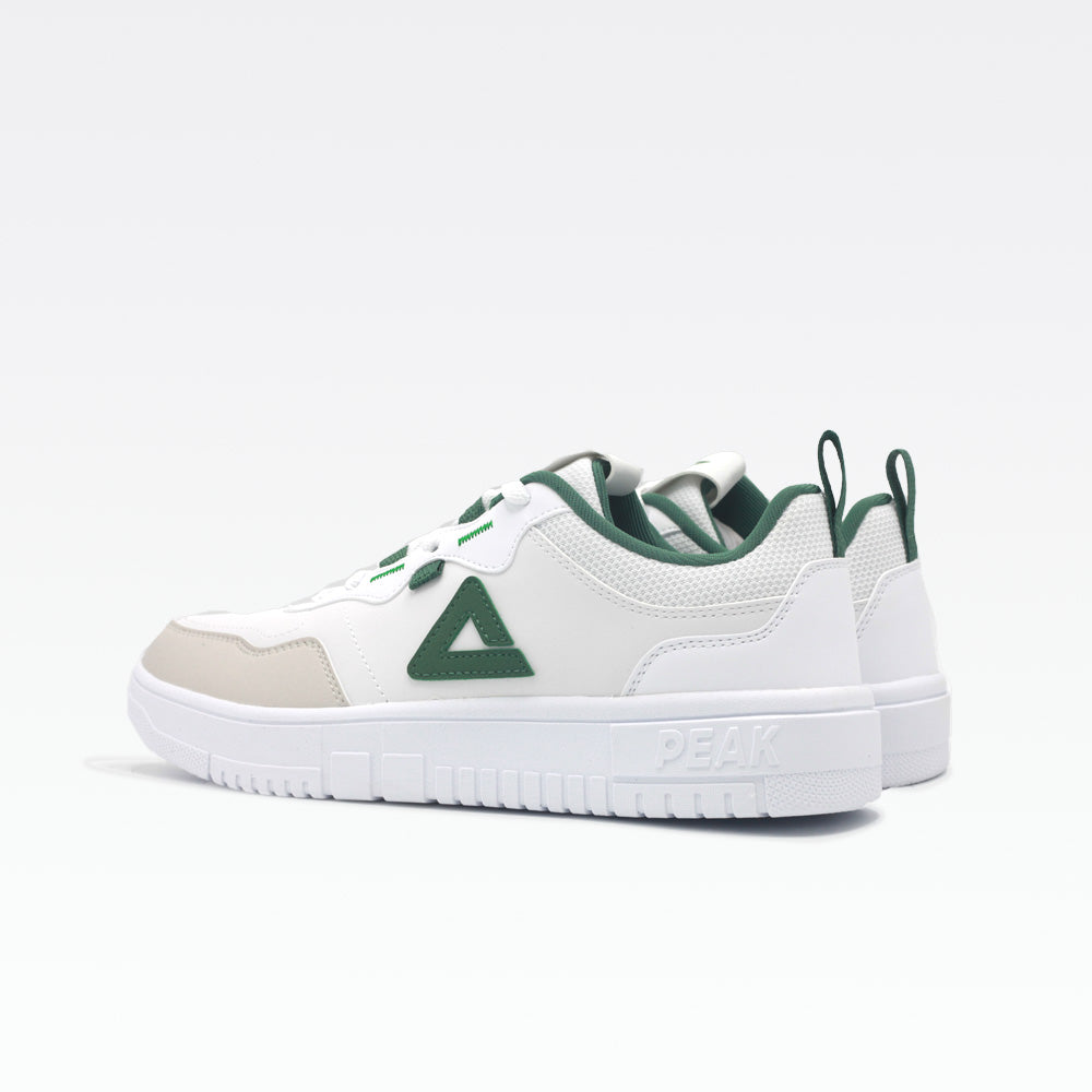 Peak Casual Shoes White green - 3
