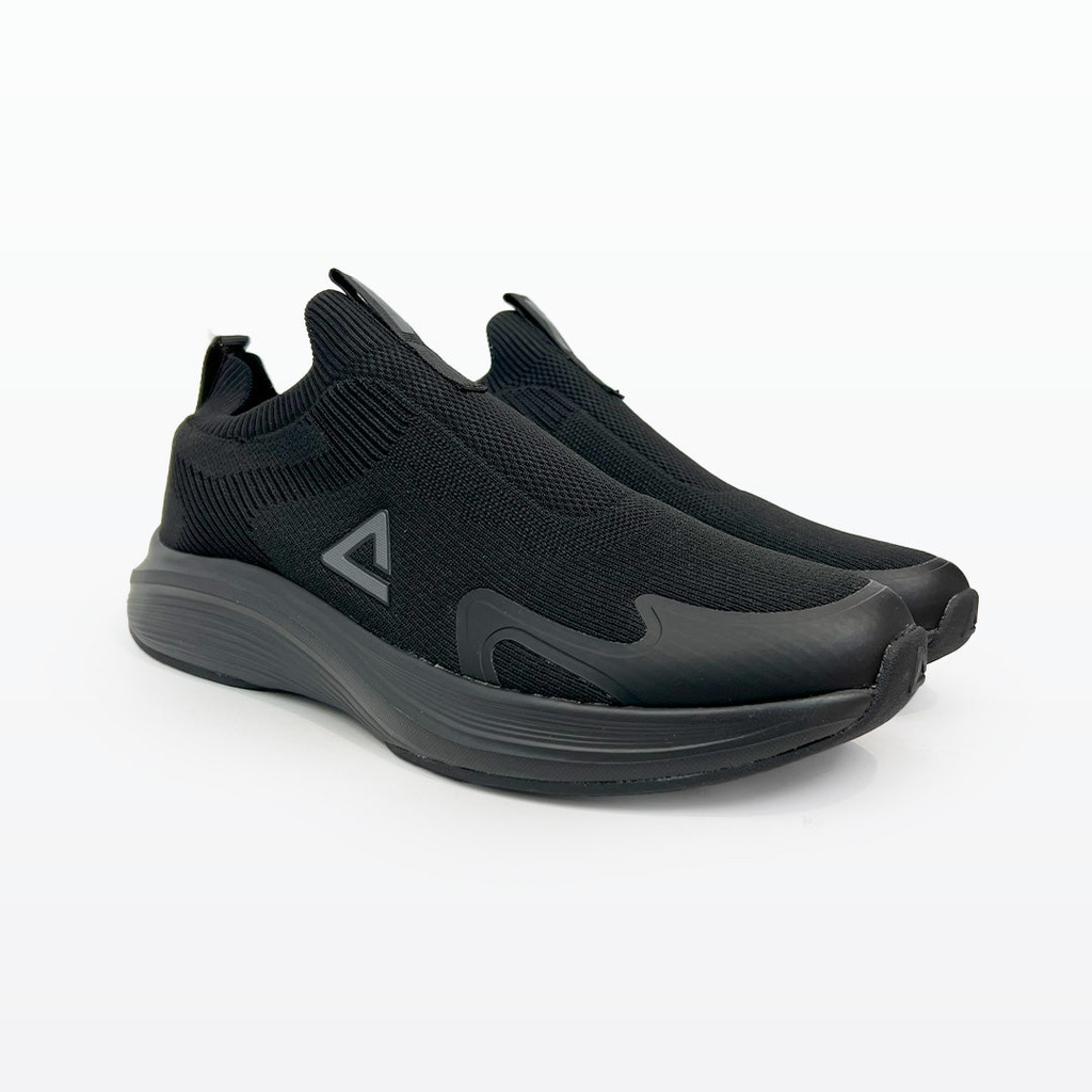 Peak Casual Slip On Shoes All Black - 2