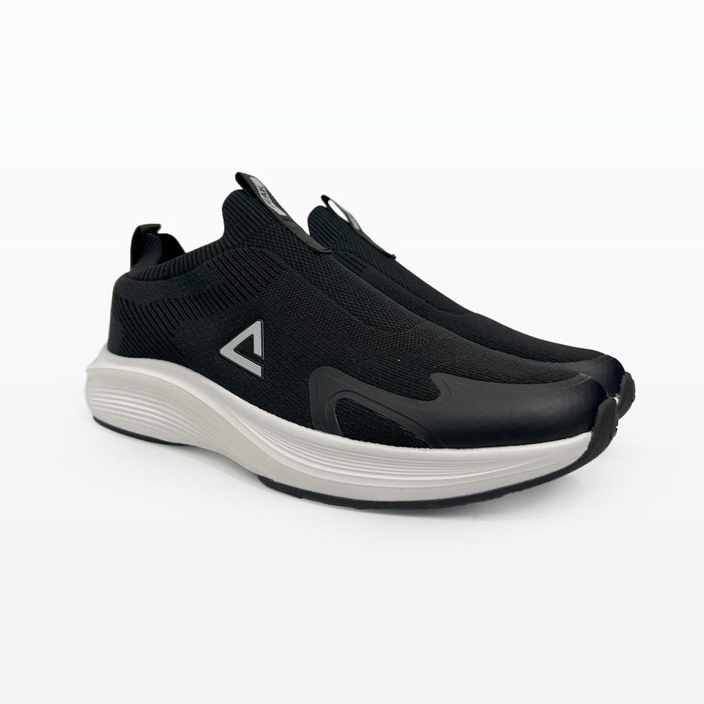 Peak Casual Slip On Shoes Black White - 2