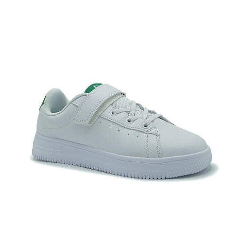 Kids Casual Shoes White Green - 2