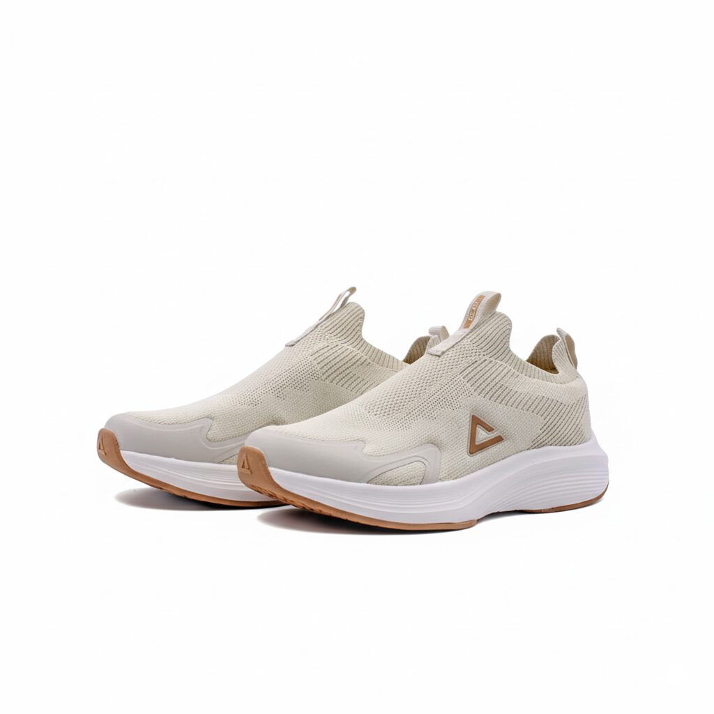 Peak Casual Slip On Shoes Khaki - 2