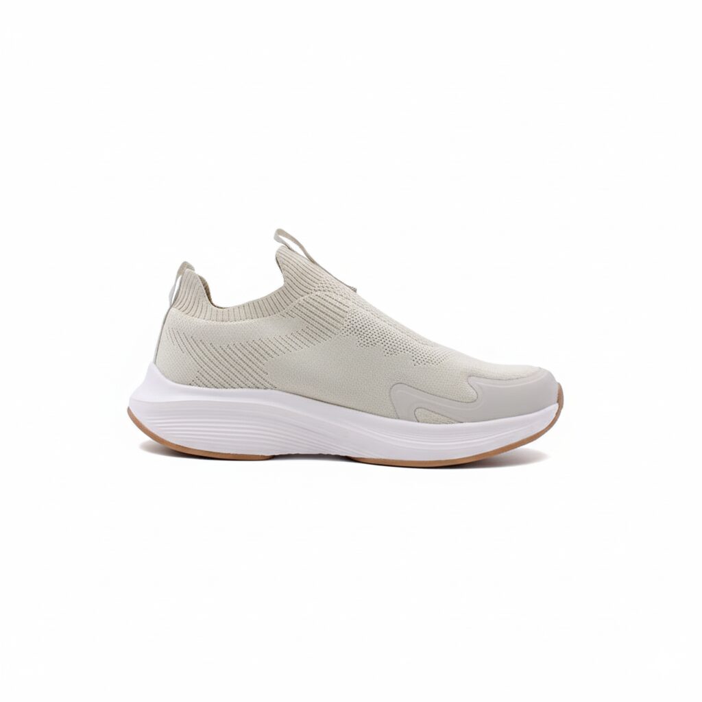 Peak Casual Slip On Shoes Khaki - 4